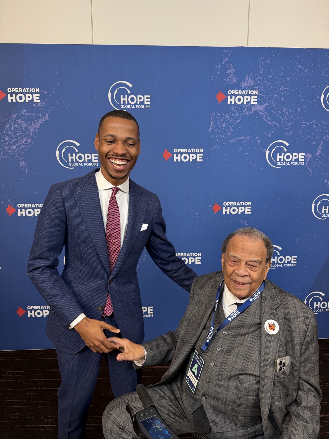 Troy Duffie at Operation HOPE Global Forums